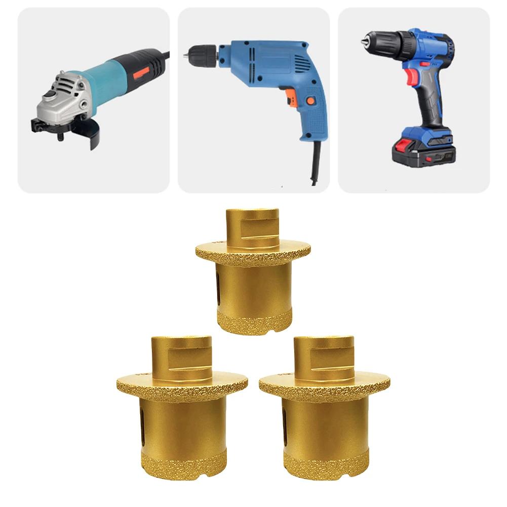 For M14 Thread Core Drill Bit Fast Drilling for Sinks 40/45/50mm for Marble Glass and Concrete with Efficient Chip Removal