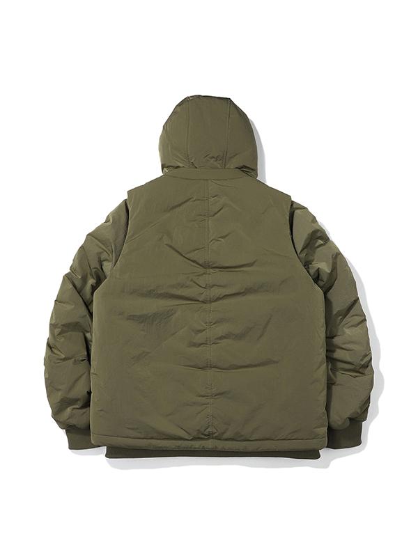 Bbc Earth Primaloft Layered Ma-1 Jumper_Green