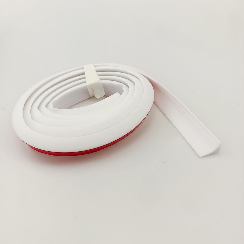 1PC 1/2M Silicone Water Barrier Bathroom Water Stopper Kitchen Countertop Bendable Retaining Strip Dry And Wet Separation