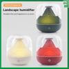 Portable wireless air humidifier rechargeable large capacity household aromatherapy essential oil mist landscape diffuser