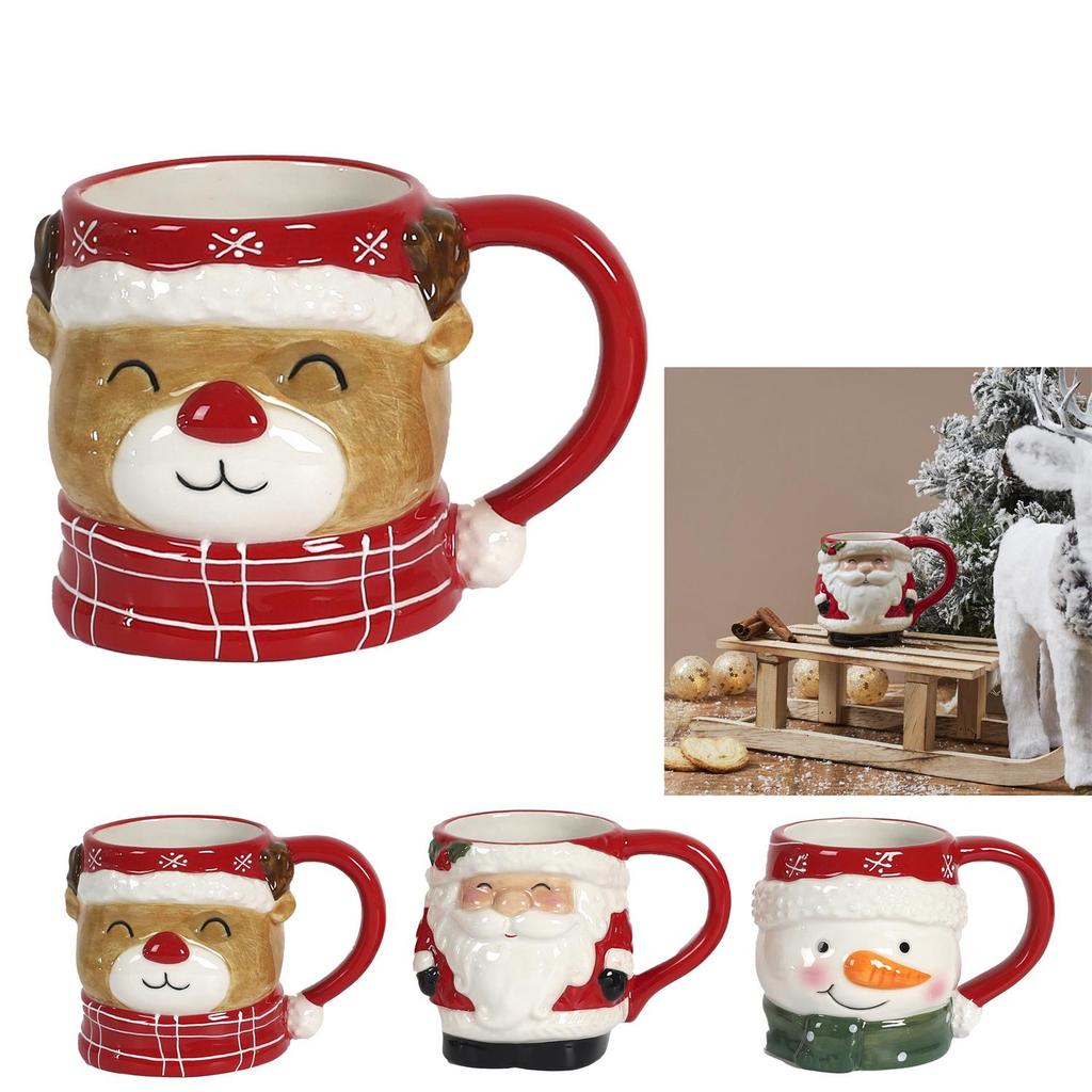 Christmas Mug Reindeer 300 Ml Ceramic