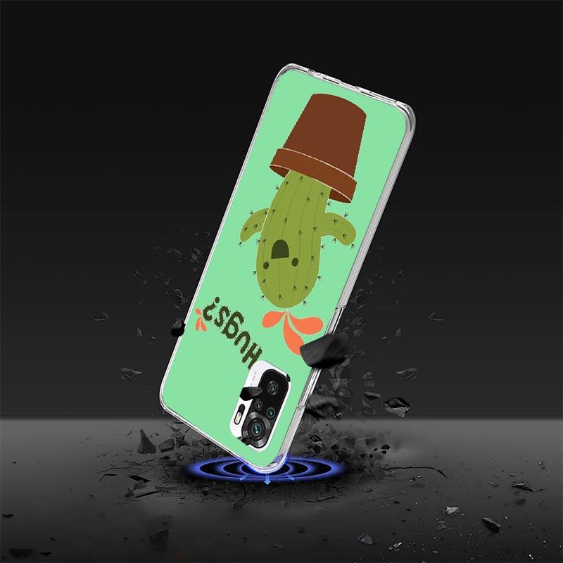 Cactus Vintage Flower Case Phone Cover for Xiaomi Redmi Note 14 13 12S 12 11S 11 11T 11E 10S 10 Pro Plus 5G Trend Fundas Note 13