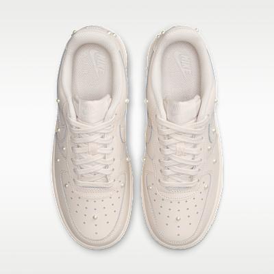 Women's Sneakers Nike Air Force 1 Breathable Low-top Skateboard Shoes Unisex Chalk White