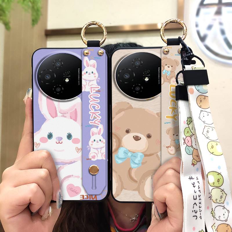 Silicone Fashion Design Phone Case For TCL 50 Nxtpaper 5G/50Pro Nxtpaper 5G Anti-knock Lanyard Protective Dirt-resistant