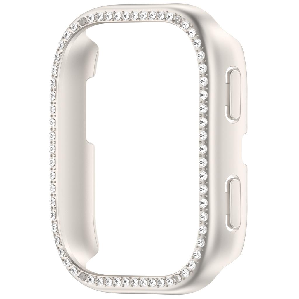 Bling PC Hollow Frame for Amazfit Bip6 (A2435) Smart Watch Diamond Crystal Bumper Protector for Amazfit Bip 6 (A2435) Accessorie