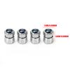 pdzh2 4Pcs Car Metal Wheel Valve Caps Covers Accessories For Ford Focus Kuga Mondeo Ranger Fiesta Mustang ST Shelby Fusion Edge Escape