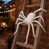 Spider Plush for Halloween Decor Large Decoration, Soft Hairy Scary Prop, Furry with Bendable Legs Spiders Outdoor Indoor, Yard, Home, Haunted