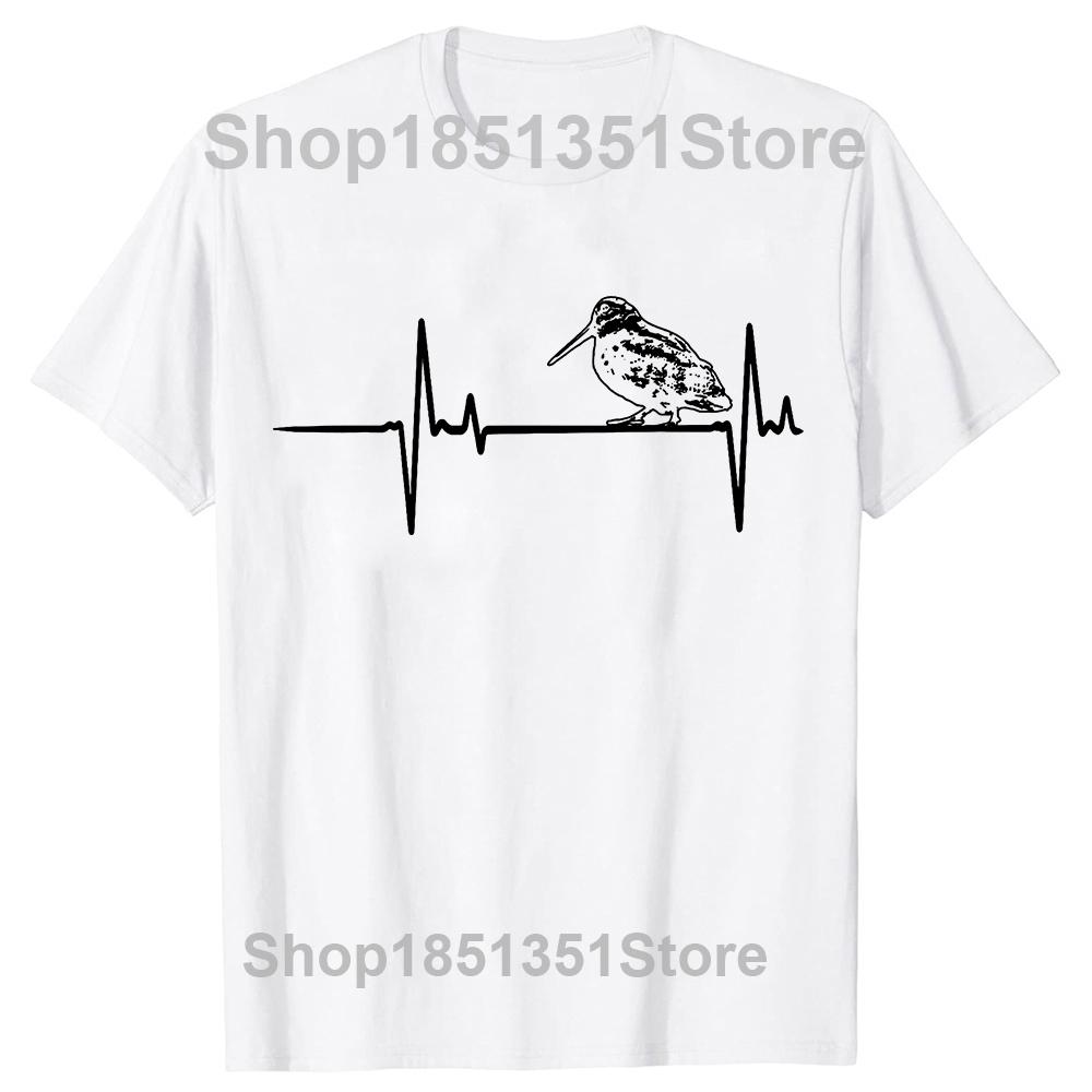 Hunting Woodcock Bird Retro Funny Phone Calls Hunter Tee Tops Round Neck ShortSleeve Fashion Tshirt Clothing Casual Tshirts