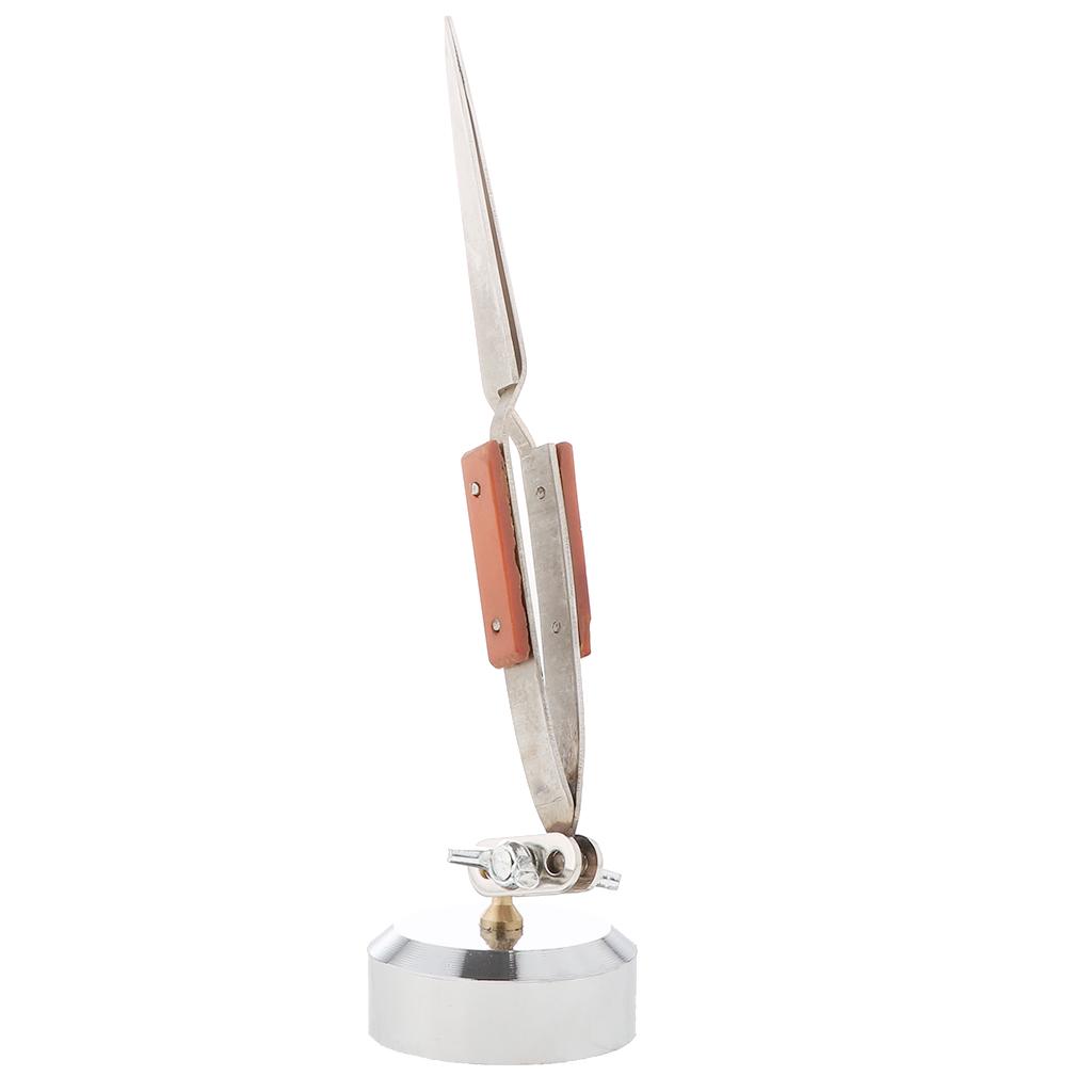 Lötwerkzeug aus dritter Hand mit spitzer Pinzette aus Edelstahl für Schmuck