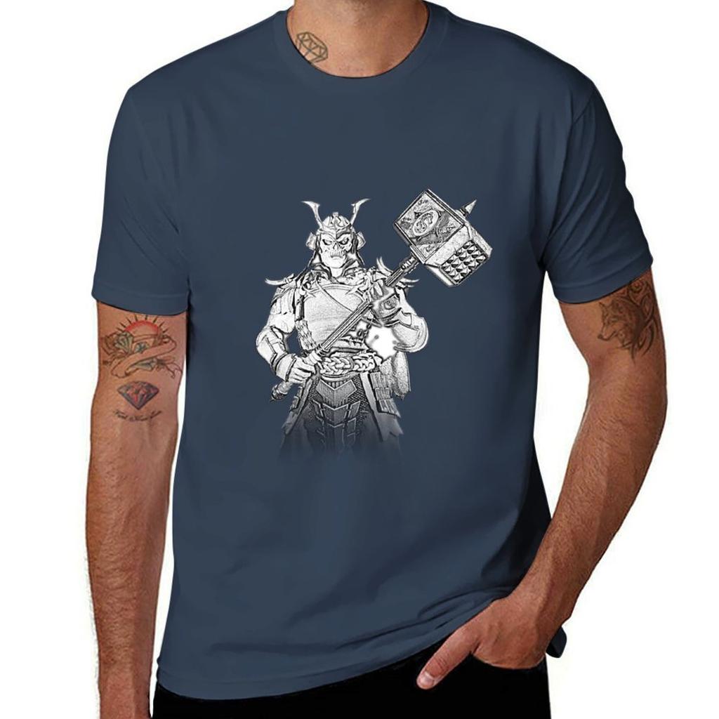 Shao Khan Hand Sketch Design TShirt Lightweight Running TShirt