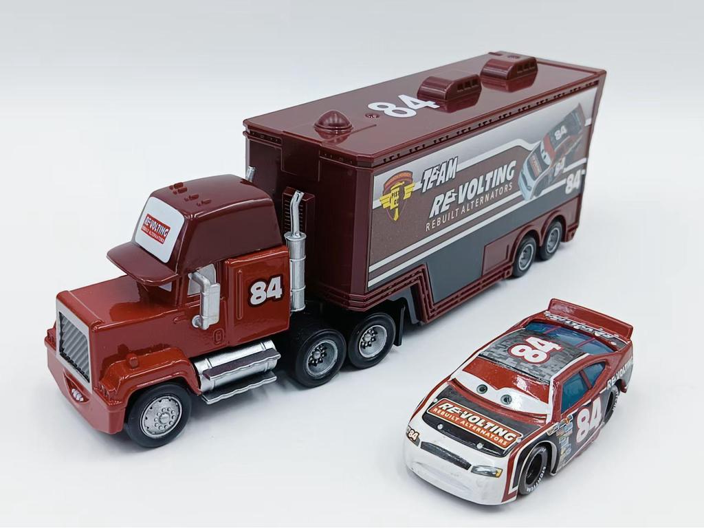 Mack Truck & Race Car Alloy Toy Set for Kids