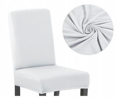 White Smooth Chair Cover Universal