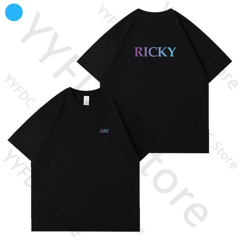 ZB1 T Shirt Kpop ZEROBASEONE Concert Same Fans Tshirt Summer High Quality Cotton Short Sleeve Tee Tops Unisex Women Loose Clothes