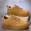 New Men's Classic Fashion Low Top Thick Sole Skateboarding Shoes Comfortable Soft Sole Basketball  Sneakers