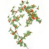 Daisy Vine Sunflower Artificial Flower for AC Pipe and Wall Decor, Wedding & Window Decoration