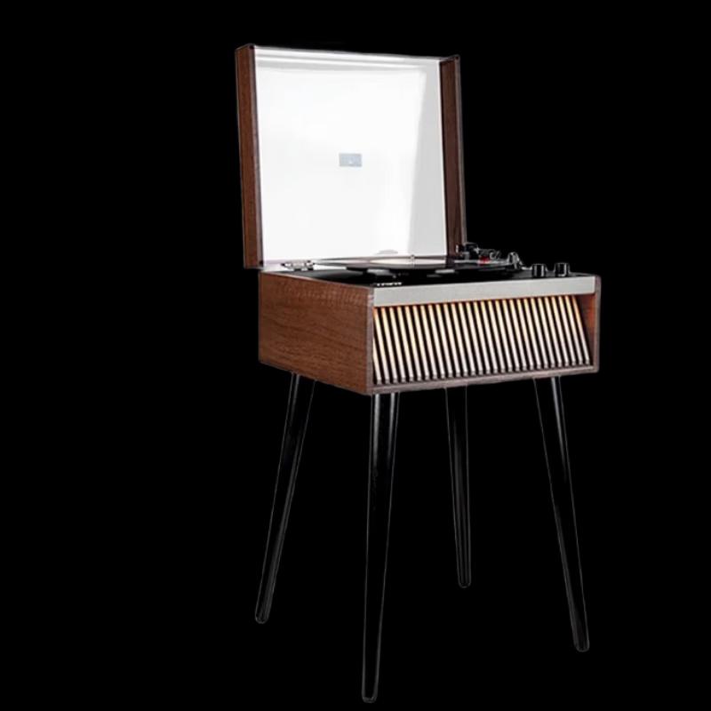 

SANSUI V25 Вертикальний Ретро Bluetooth Програвач вінілових платівок Штепсель CN (адаптер в комплекті)
