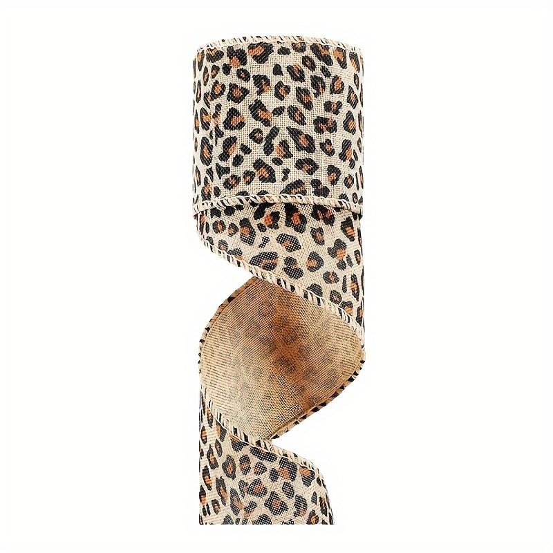 Leopard Beautiful Print Ribbon In Different Designs For Festive Atmosphere Creation