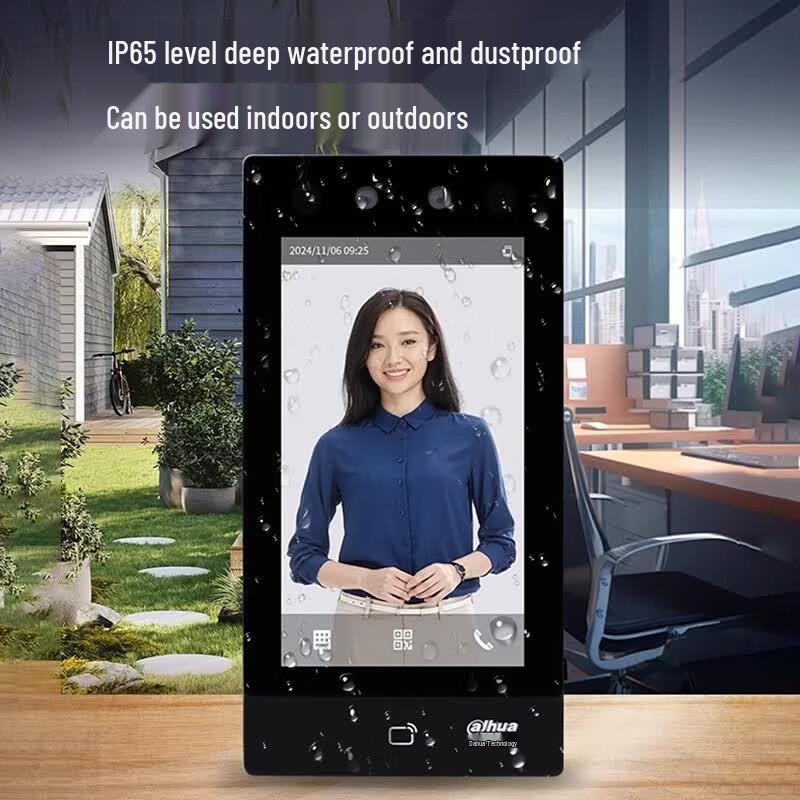 Dahua Enterprise Facial Recognition Access & Attendance Terminal CN plug (adapter included)