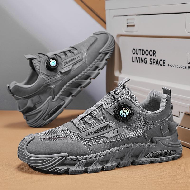 

Outdoor Men s Casual Sneakers Comfortable Walking Shoes Slip on Running Shoes Breathable Hiking Shoes Wading Shoes Sport Shoes 39 сірий колір