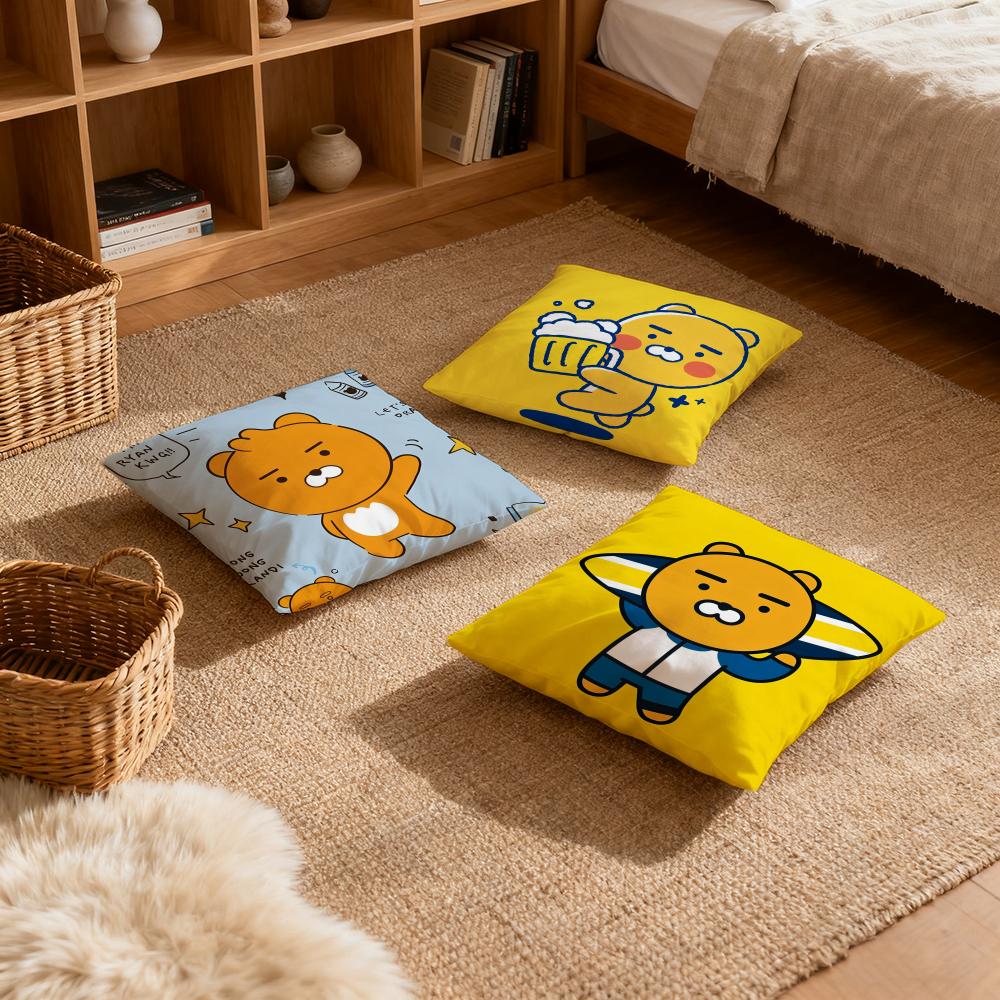 Pillow Case luxurious home office, sofa decorative Multi sized car seat cushions, pillowcases Kakao R-Ryan cute cartoon