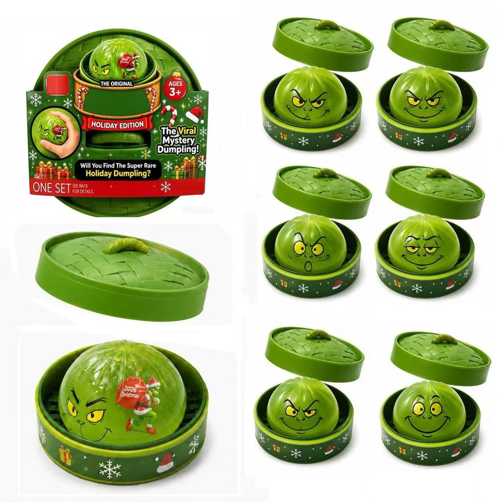 Giocattolo Squishy a Forma di Panino Regalo di Natale Giocattolo Decompressione Rilassamento Stress Rimbalzo Lento a Forma di Cibo 8.5CM