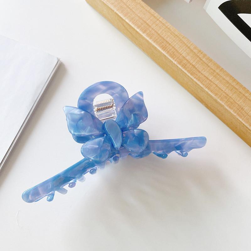 Beautiful Handcrafted Floral Acetate Butterfly Hair Claw Clip For Trendy Women