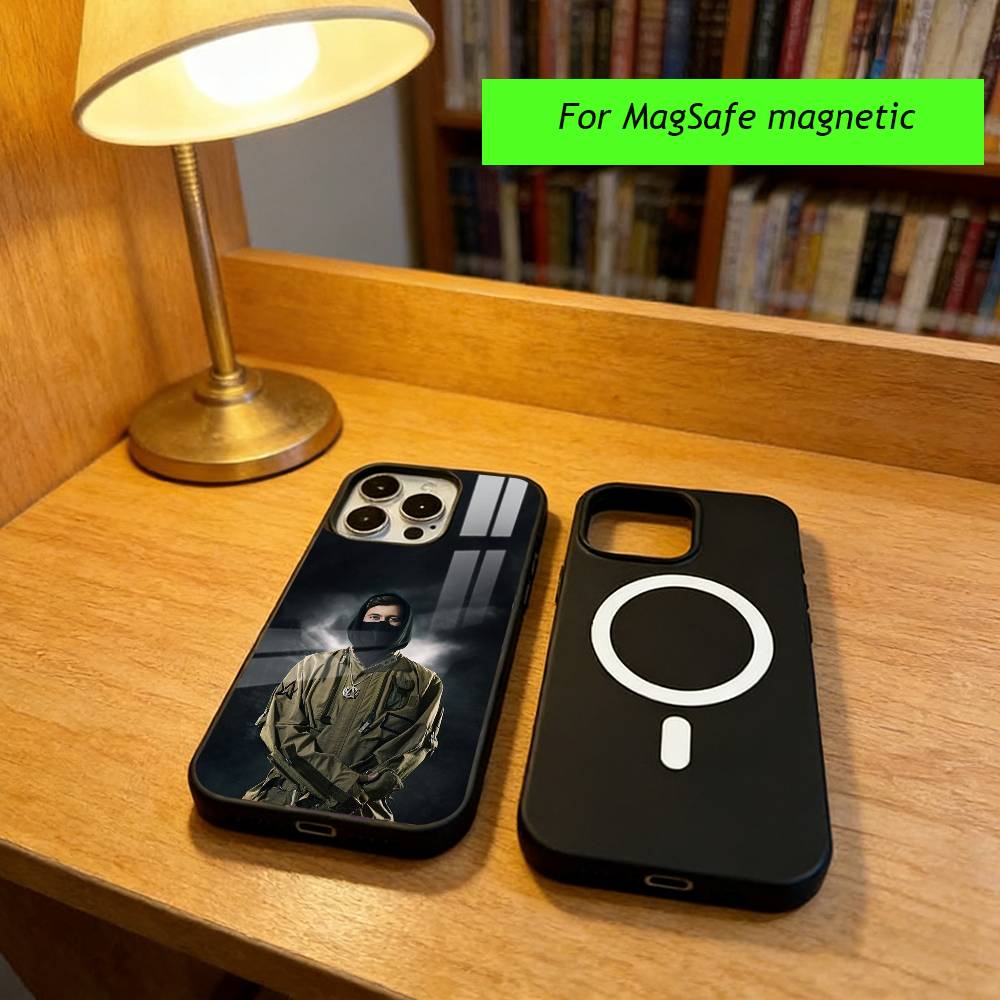 Alan Olav Walker Phone Case For iPhone17,16,15,14,13,12,11 Plus,Pro Magnetic with Magsafe Wireless Charging