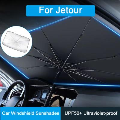 For Chery Traveler T2 JETOUR I-DM L9 X95 X70 XY0 Coupe X90 PLUS Car Windshield Sunshades Front Shading Umbrella