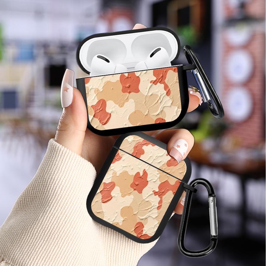 Camouflage Print Case For Airpods Pro3 4 Pro 1 Pro2 2 3 Earphone Cases Cover