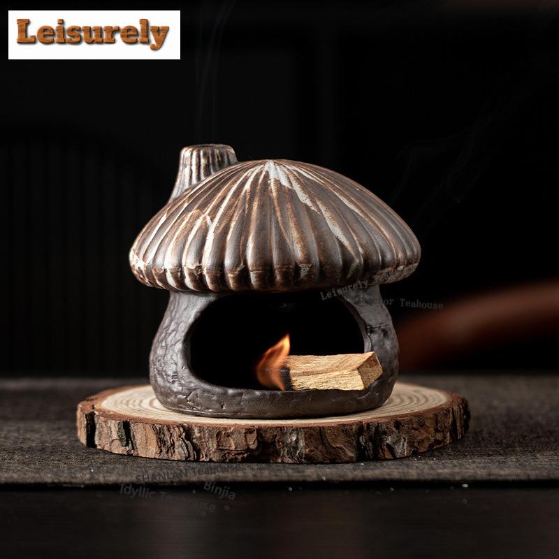 Mushroom House Incense Holder Diffuser Incense Burners Aromatherapy Smell Distributor Censer Home Decoration Accessories Craft