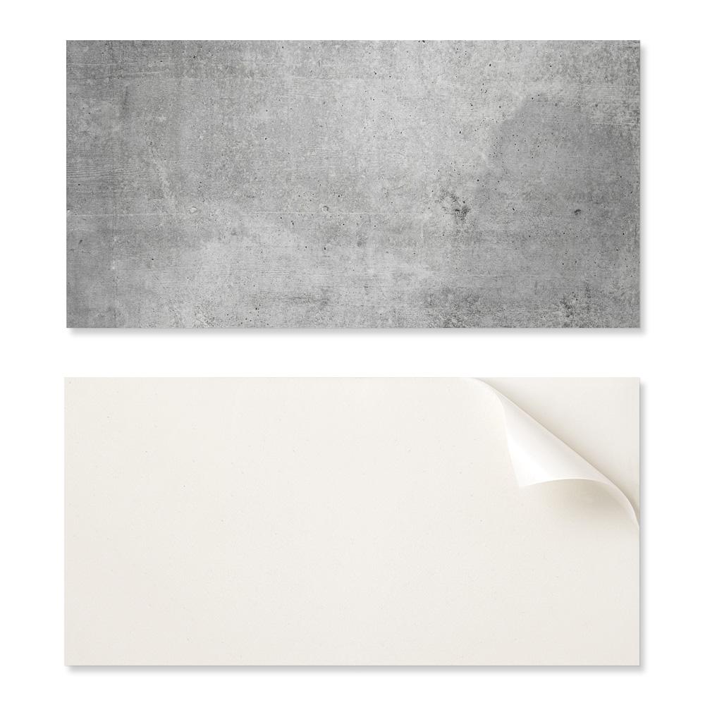 Panel Samoprzylepny Winylowy - Ścienna Dekoracja Do Biura 120X60 Cm Tekstura Surowego Betonu