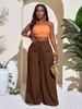 Women's High-Waisted Casual Wide Leg Pants