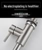 304 Stainless Steel Pull-Out Kitchen Faucet with Splash-Proof, Hot & Cold Features and Vegetable Washing Basin.