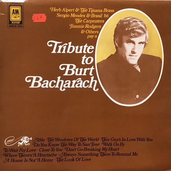 

LP Record VARIOUS - Tribute To Burt Bacharach AMLB1018 A&M Records 1974 UK Jazz Used