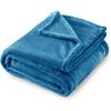 100% Polyester Flannel Blanket Soft Cozy Fleece Warm Thick for Winter All Season Use Solid Pattern Fuzzy Fluffy