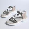 Summer Sandals Women's Light Sports Style Comfortable Rubber Band Large Size Sandals