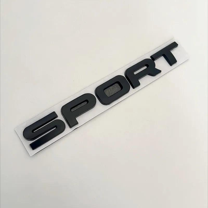 3D Metal Sport Car Rear Trunk Side Fender Emblem Badge Decals Sticker Styling Accessories For Land Rover Discovery Range Rover