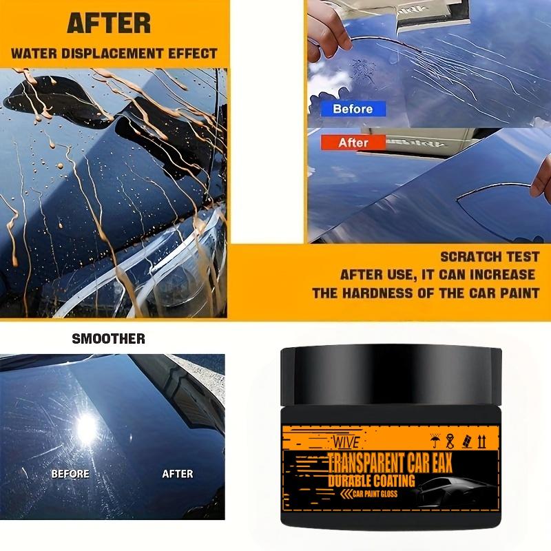 Suitable for polishing wax of various colors of cars, high gloss coating/scratch resistant,scratch repair, and long-lasting restoration of brightness.