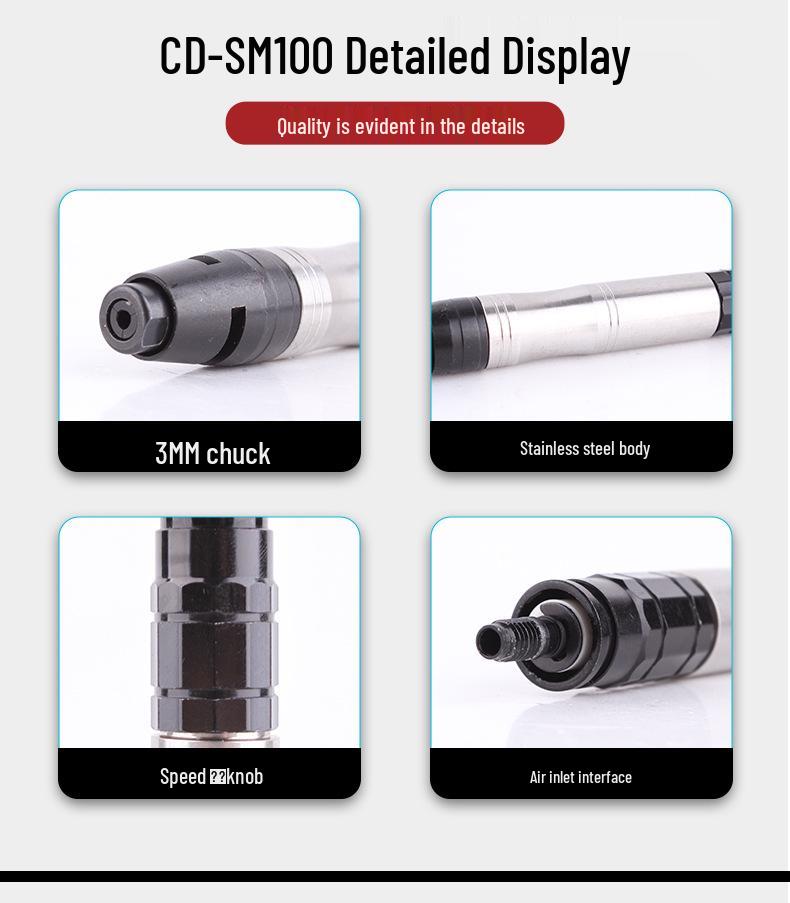 Industrial-Grade Xianshitong Pneumatic Sander & Air Grinder Pen 