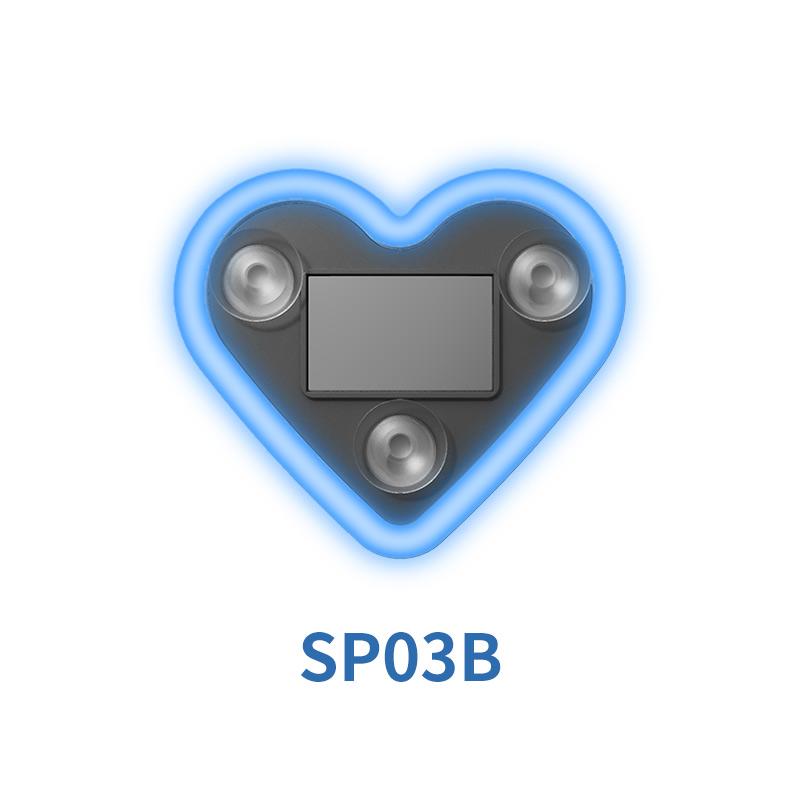 Car Triangle Window LED Solar Powered Heart Neon Light, Rear Window Illuminated, Interior Decoration Atmosphere Light, Wiring Fr