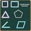 Hands On Plastic Magnetic Geometry Demonstrator Math Teaching Aid for Student Teacher Classroom Teaching Demonstration