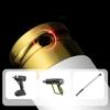 17/19/21/22mm Hex Socket Wheel Deeply Impact Nut Socket 1/2Inch Square Drive Ideal For Truck Bus Tire Service