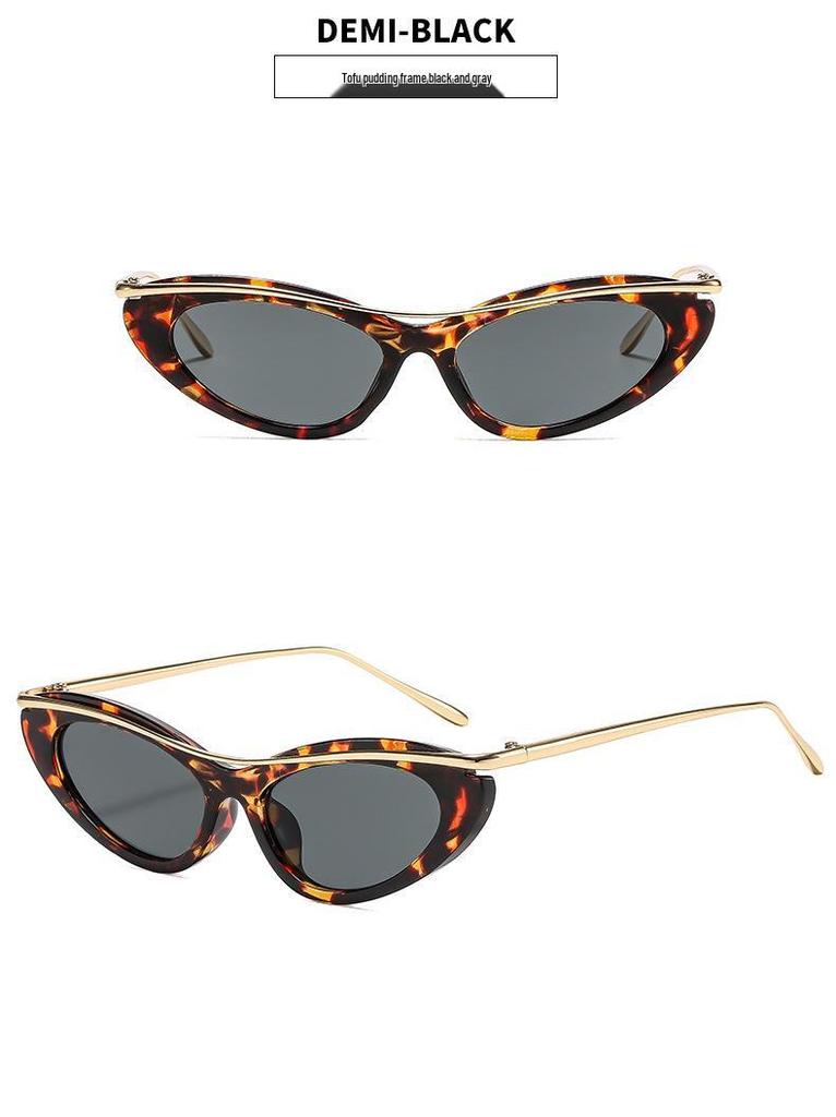 Occhiali da Sole Trendy da Donna Cat Eye - Stile INS 89286: Occhiali da Sole alla Moda per la Protezione Solare