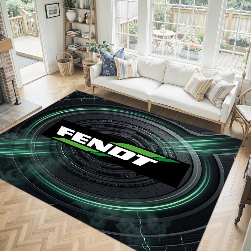 Tappeto in Velluto di Cristallo Design Fendt Accogliente Non?Tappeto Stampato Antiscivolo per Camera da Letto Soggiorno Ingresso