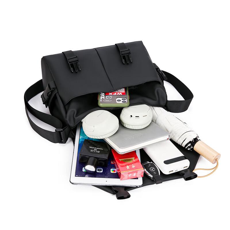 Men's Waterproof Oxford Crossbody Shoulder Bag