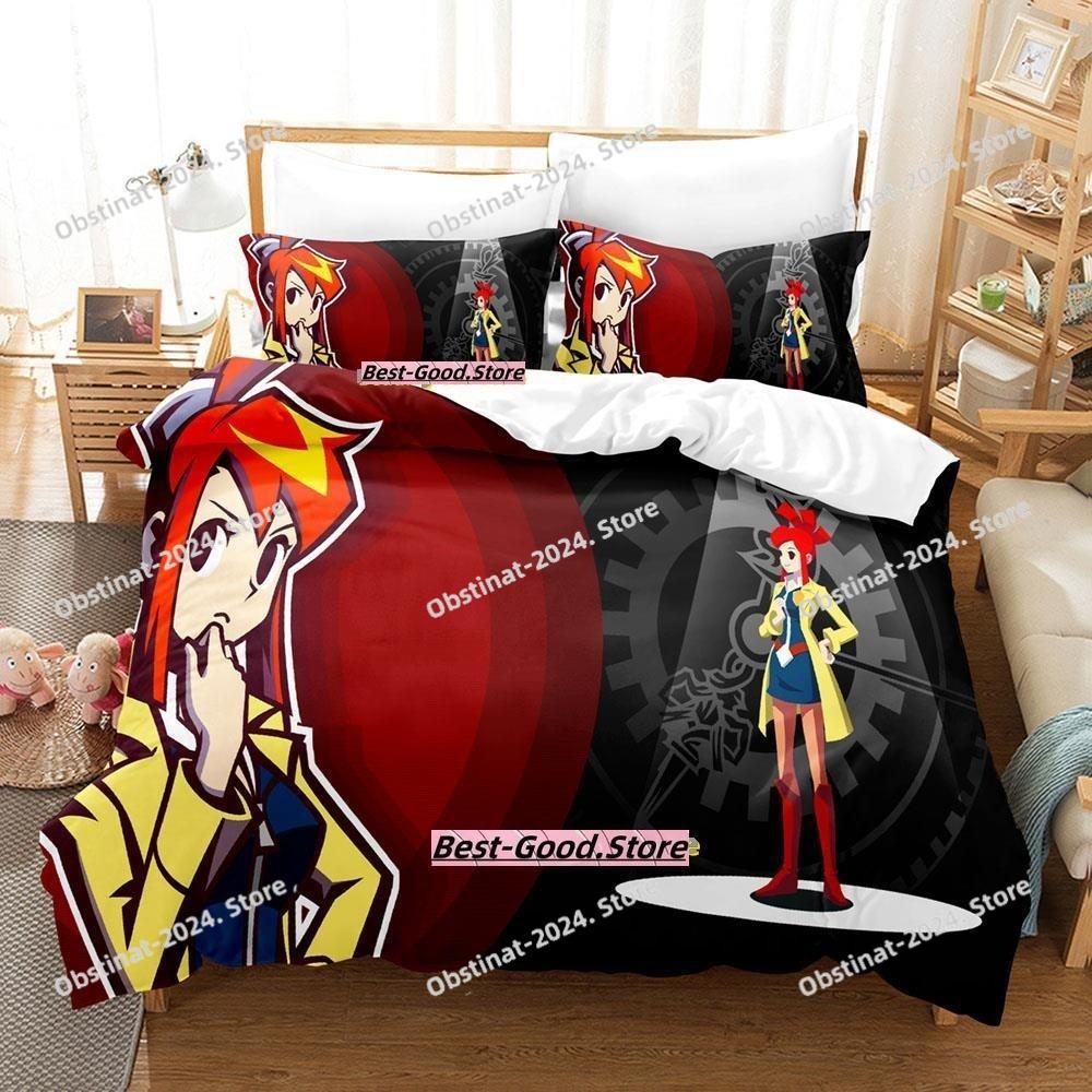 Game Ghost Trick Bedding Set Printed Bed Set Duvet Cover Sheet Pillowcase Bed Soft Quilt Cover Full Queen King Size