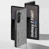 Sheepskin Leather Case for Samsung Galaxy Z Fold8 Fold7 Fold6 Fold5 Fold4 Fold3 Fold 8 7 6 5 4 3 5G TPU Soft Frame Protect Shell
