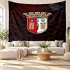Braga FC Wall Tapestry, Soft Fabric Wall Hanging, Decorative Backdrop For Bedroom Home Wall Art