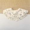 Feeding Baby Cotton Bibs Round Neck Saliva Towel Cloths Baby Drooling Bibs  Neck Wear Accessories