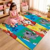 Happy Paw Patrol Pups Theme Rug Thick Nonslip Carpet For Hallway Balcony Study Home Decor Christmas Gift